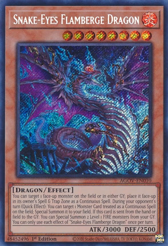 Snake-Eyes Flamberge Dragon