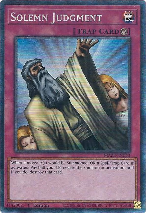Solemn Judgment