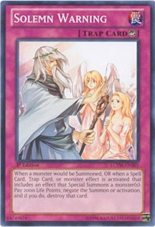 Solemn Warning