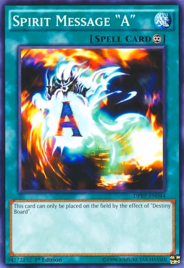 Spirit Message "A"