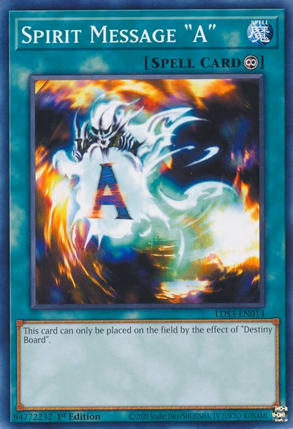Spirit Message "A"
