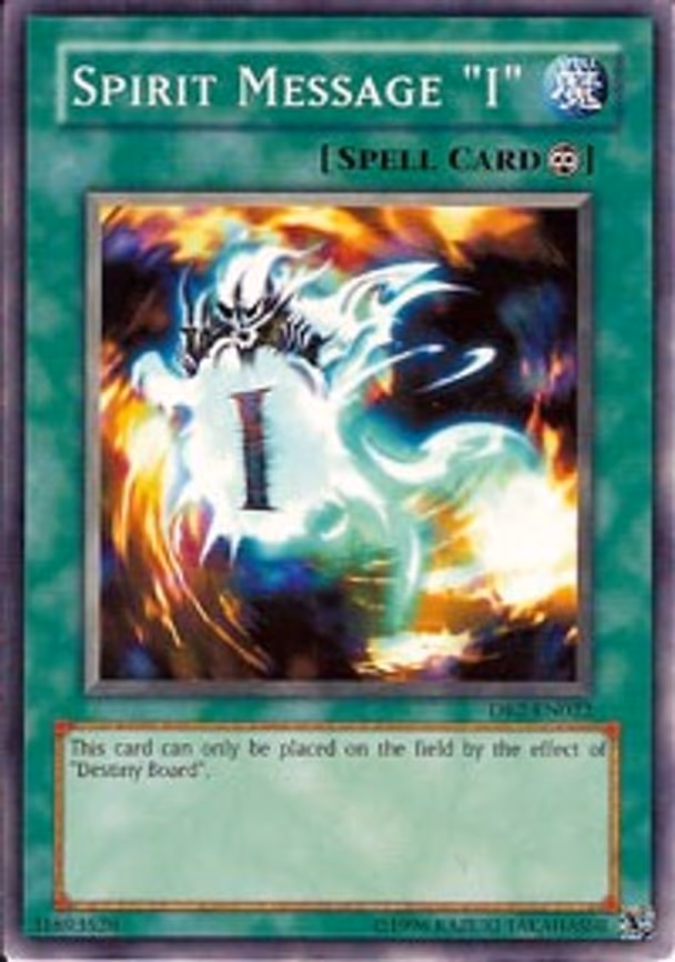 Spirit Message "I"
