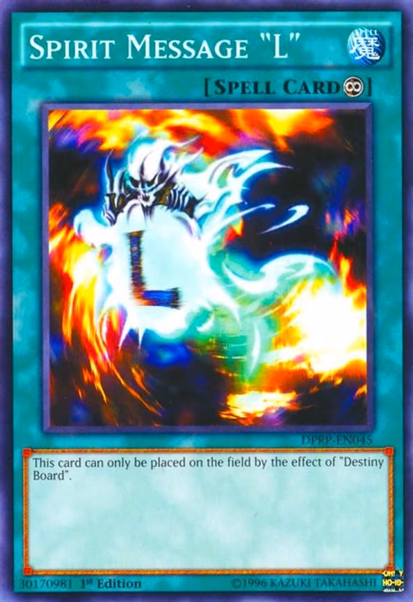 Spirit Message "L"