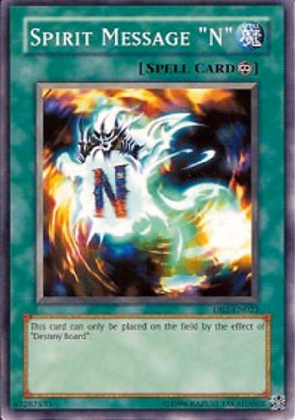 Spirit Message "N"