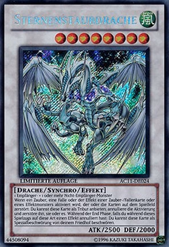 Stardust Dragon (German) - "Sternenstaubdrache"