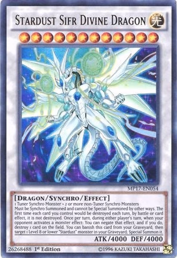 Stardust Sifr Divine Dragon