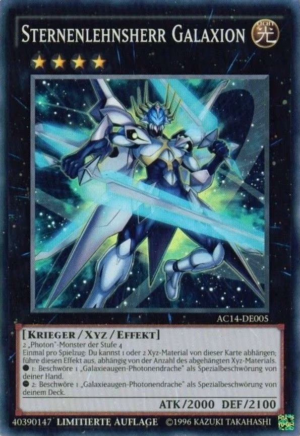 Starliege Lord Galaxion (German) - "Sternenlehnsherr Galaxion"