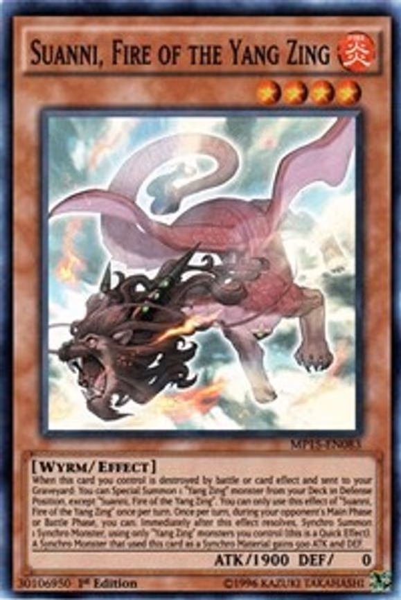 Suanni, Fire of the Yang Zing
