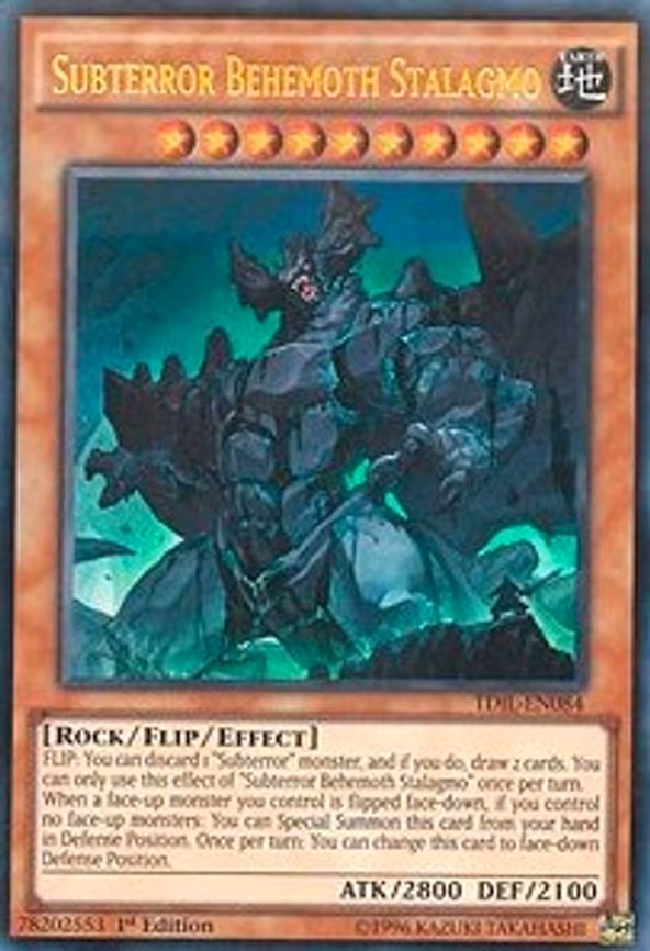 Subterror Behemoth Stalagmo
