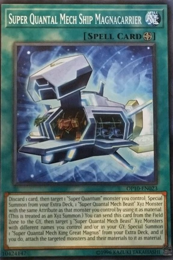 Super Quantal Mech Ship Magnacarrier