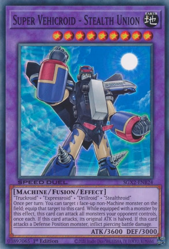 Super Vehicroid - Stealth Union