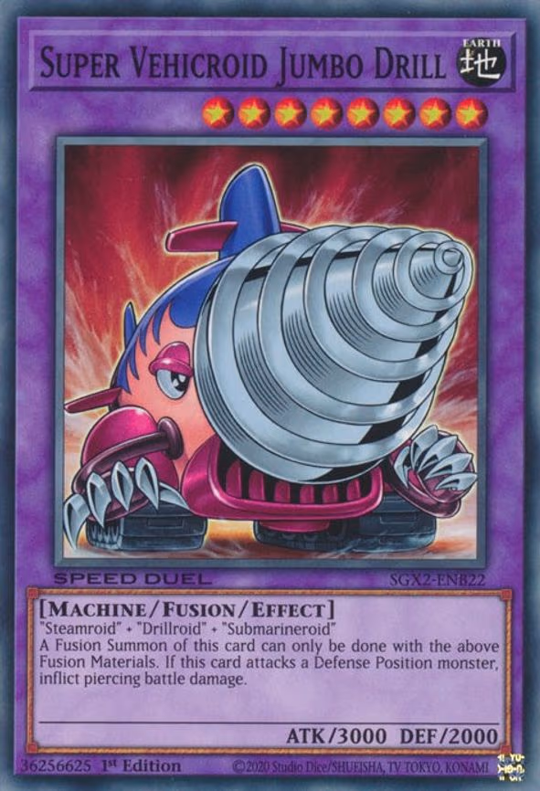 Super Vehicroid Jumbo Drill