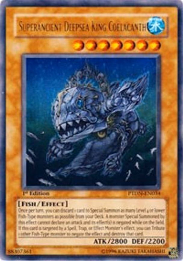 Superancient Deepsea King Coelacanth