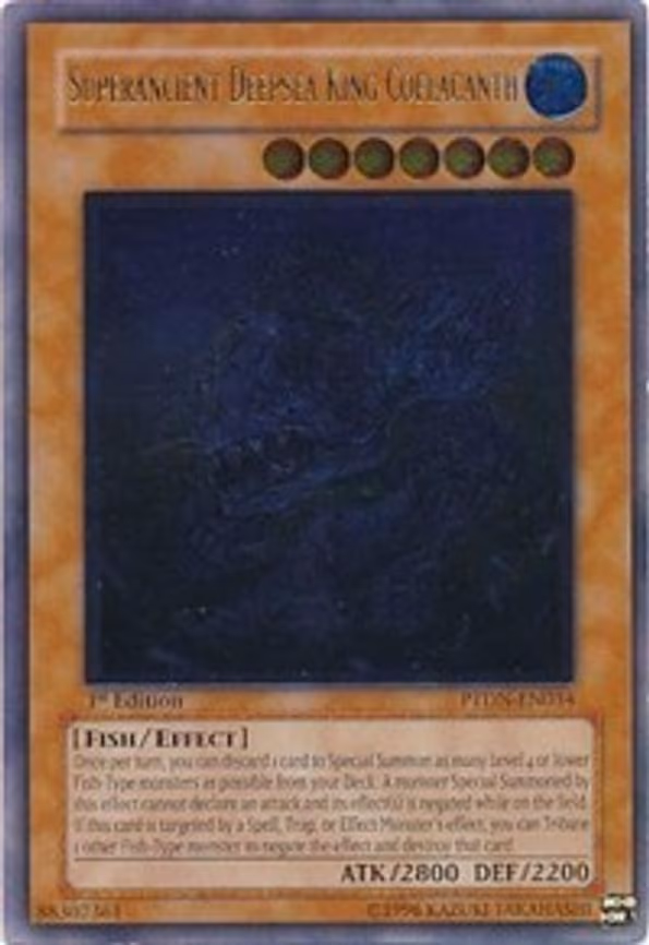 Superancient Deepsea King Coelacanth