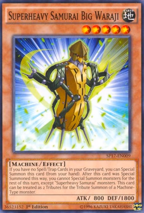 Superheavy Samurai Big Waraji (Starfoil)