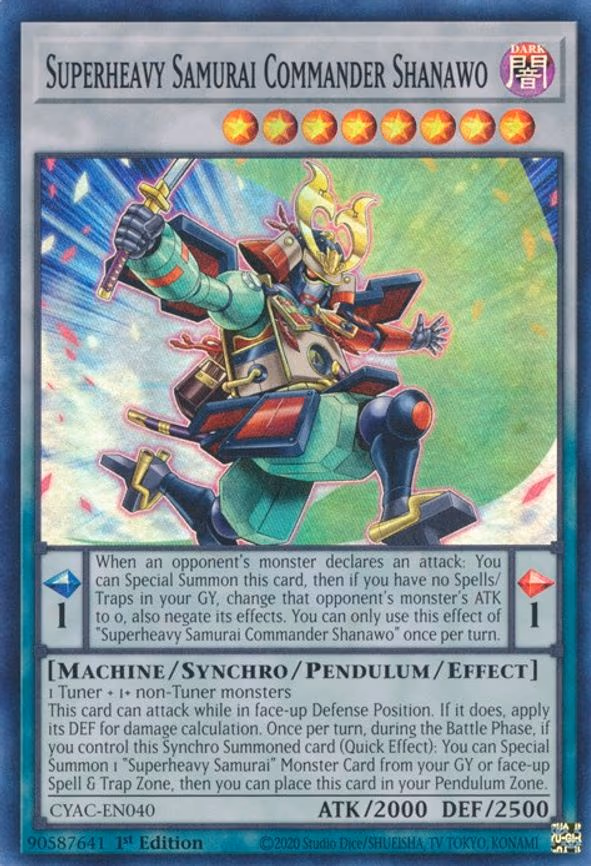 Superheavy Samurai Commander Shanawo