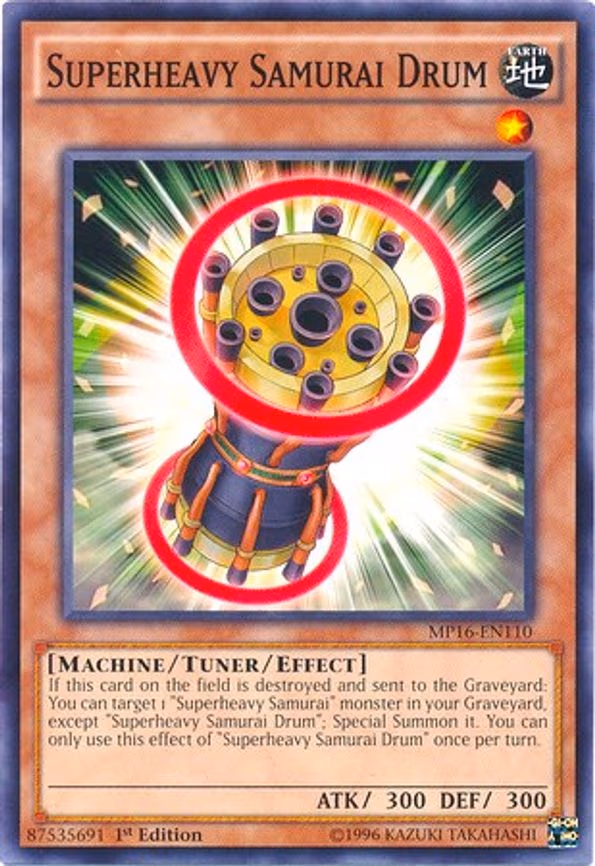 Superheavy Samurai Drum