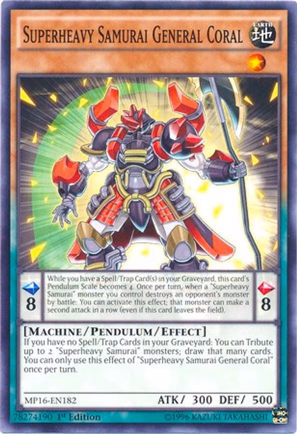 Superheavy Samurai General Coral