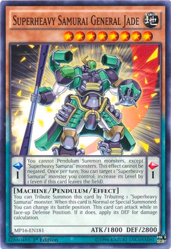 Superheavy Samurai General Jade