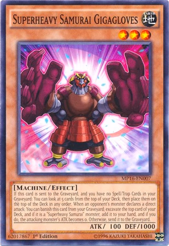 Superheavy Samurai Gigagloves