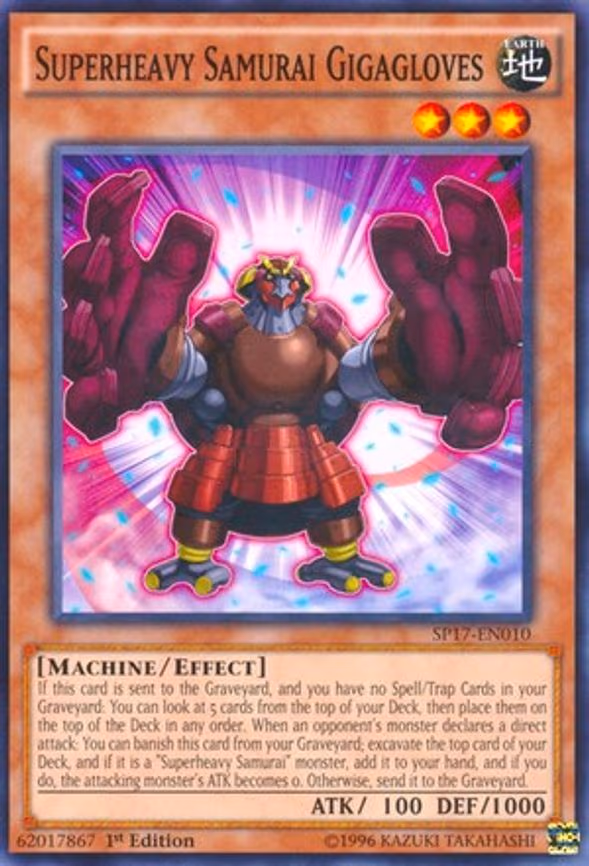 Superheavy Samurai Gigagloves (Starfoil)