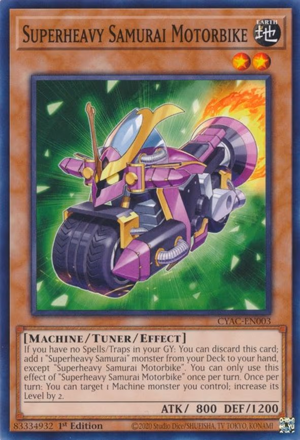 Superheavy Samurai Motorbike