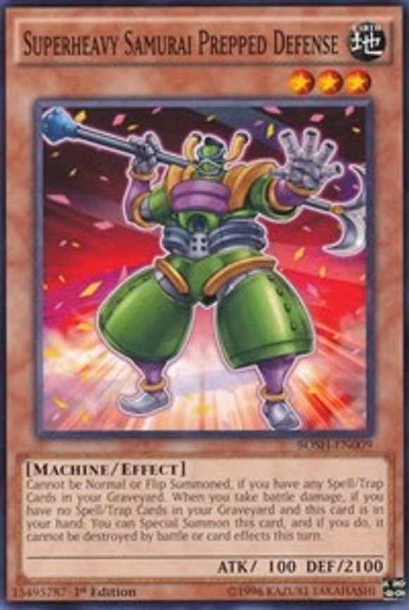 Superheavy Samurai Prepped Defense