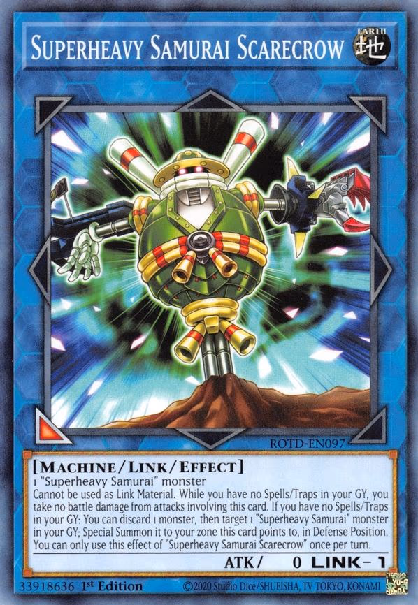 Superheavy Samurai Scarecrow