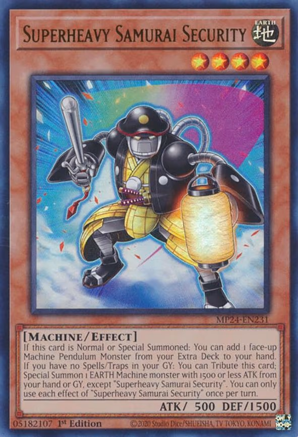 Superheavy Samurai Security