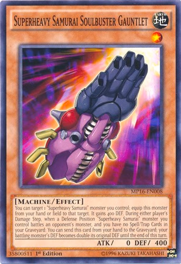 Superheavy Samurai Soulbuster Gauntlet