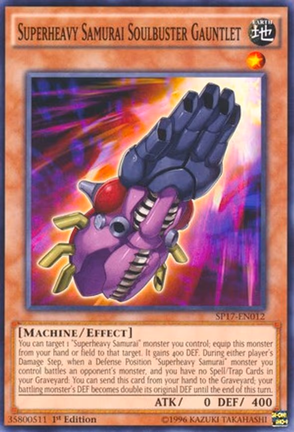Superheavy Samurai Soulbuster Gauntlet