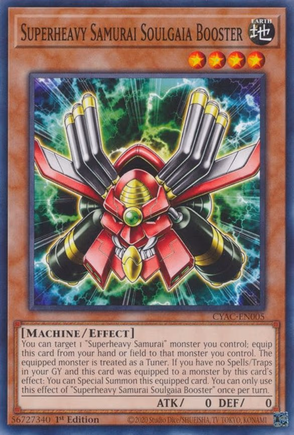 Superheavy Samurai Soulgaia Booster