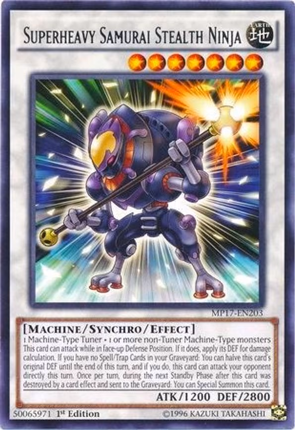 Superheavy Samurai Stealth Ninja