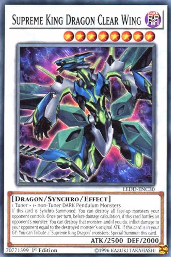Supreme King Dragon Clear Wing