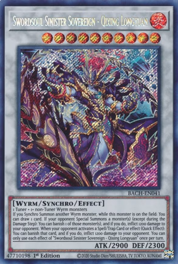 Swordsoul Sinister Sovereign - Qixing Longyuan