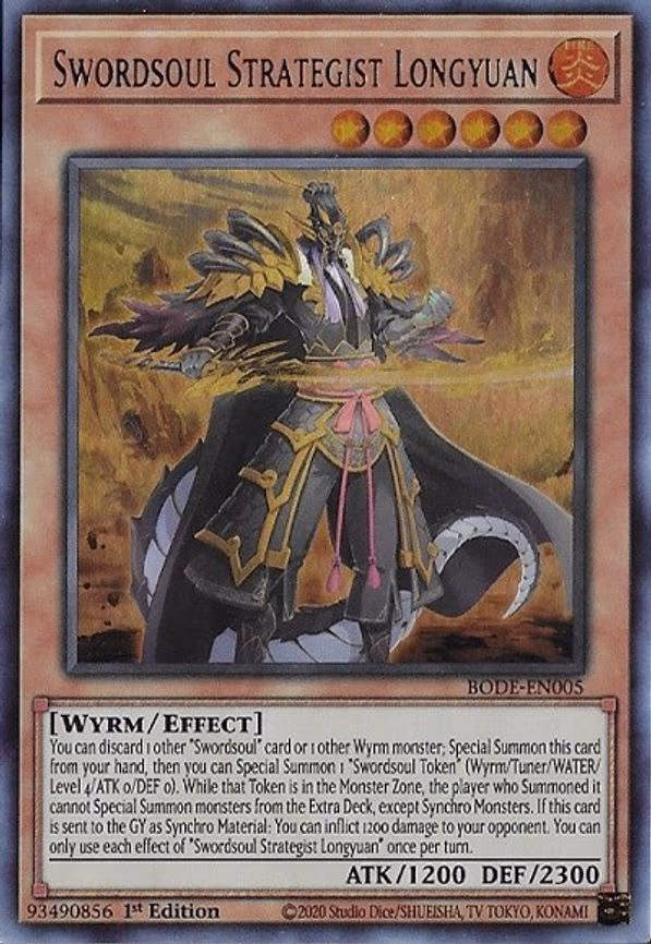 Swordsoul Strategist Longyuan