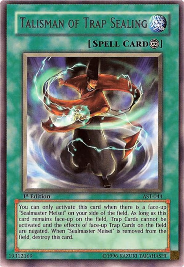 Talisman of Trap Sealing