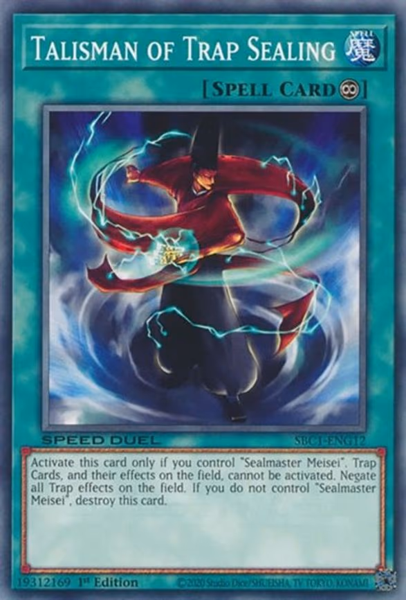 Talisman of Trap Sealing