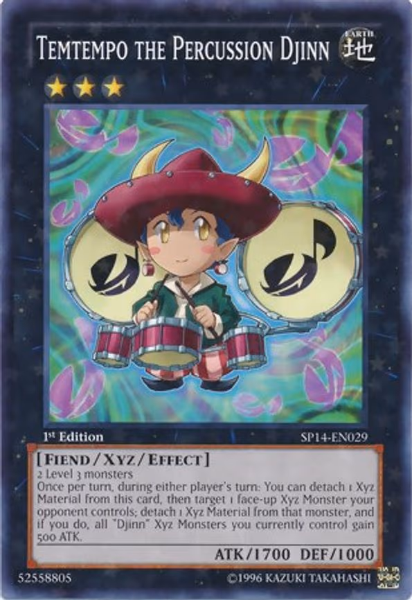 Temtempo the Percussion Djinn (Starfoil)