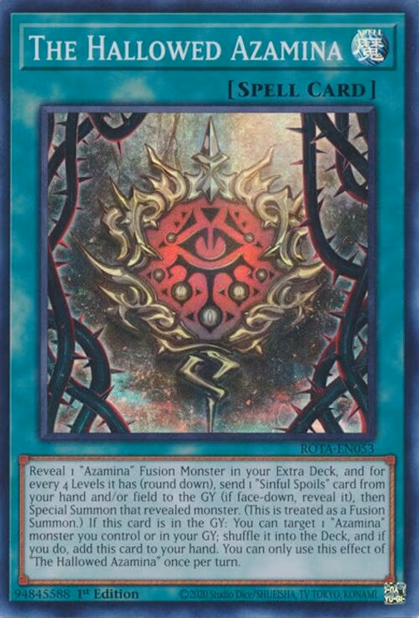 The Hallowed Azamina