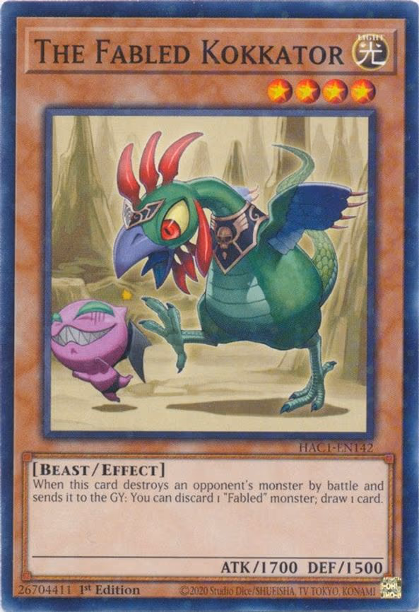 The Fabled Kokkator (Duel Terminal)
