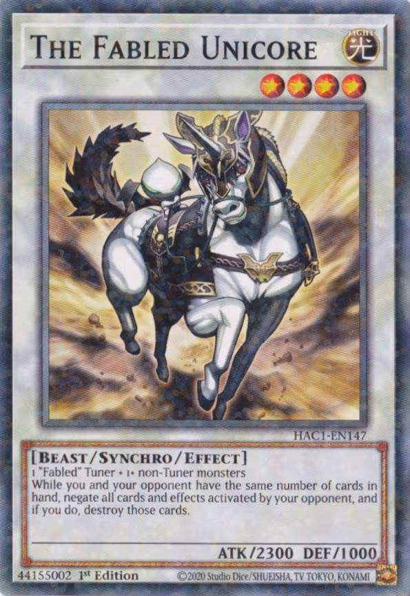 The Fabled Unicore (Duel Terminal)