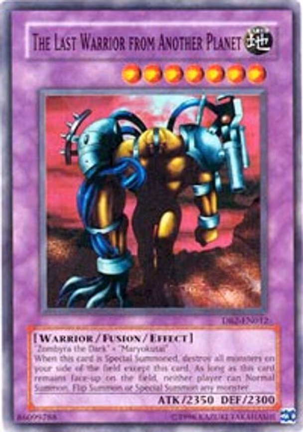 The Last Warrior from Another Planet