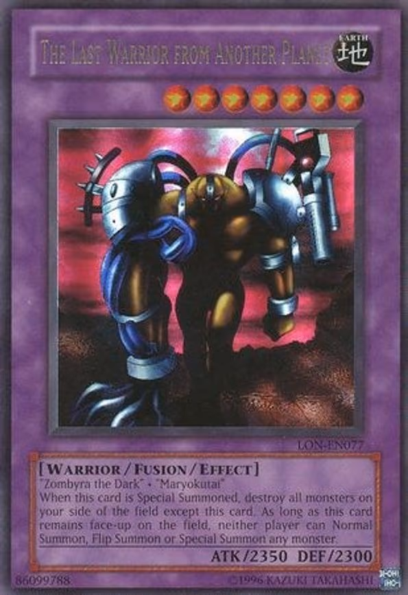 The Last Warrior from Another Planet