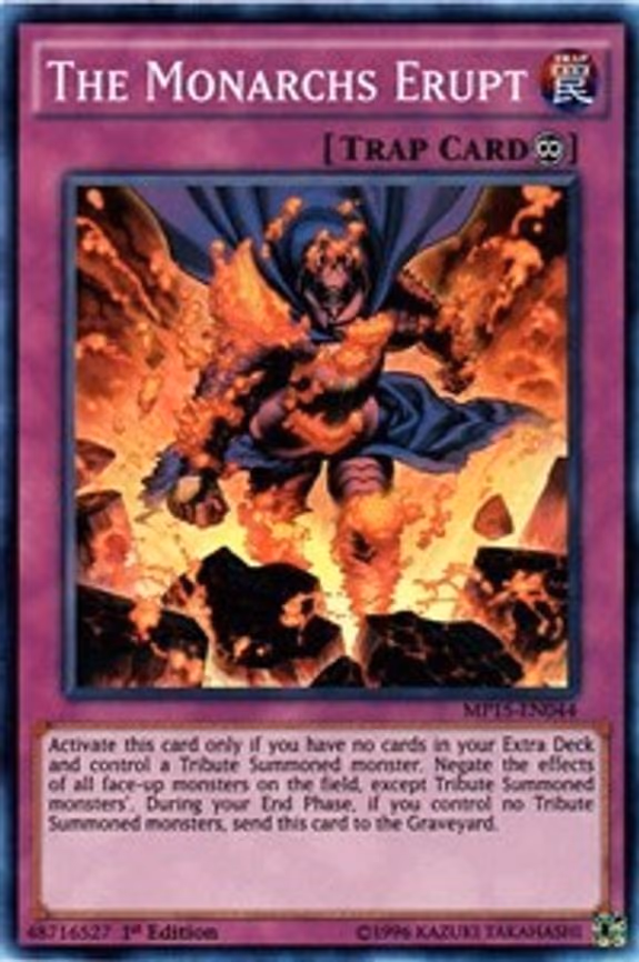 The Monarchs Erupt