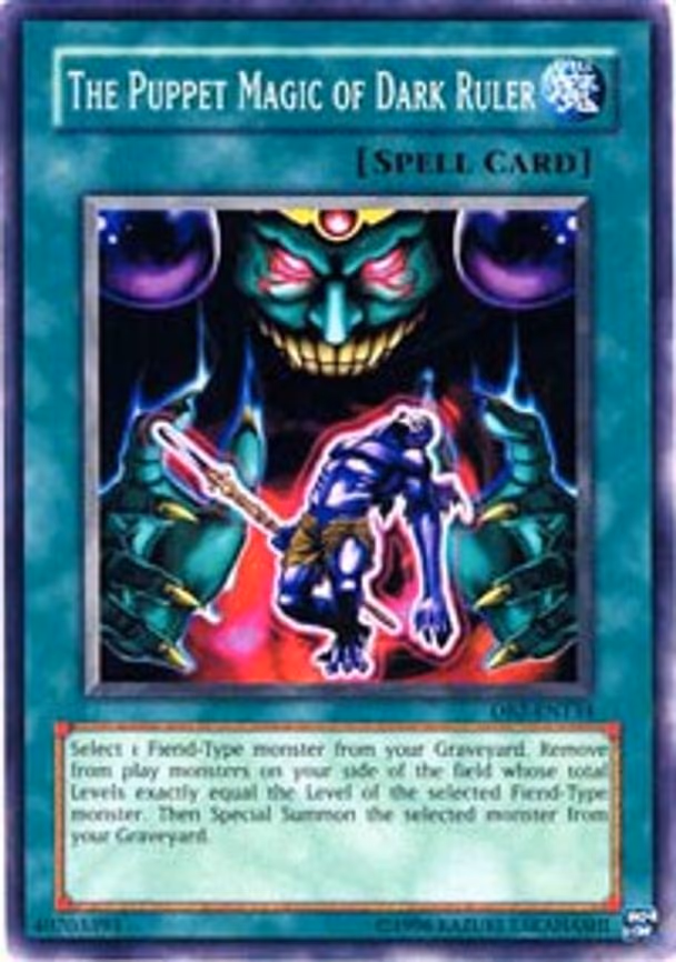 The Puppet Magic of Dark Ruler