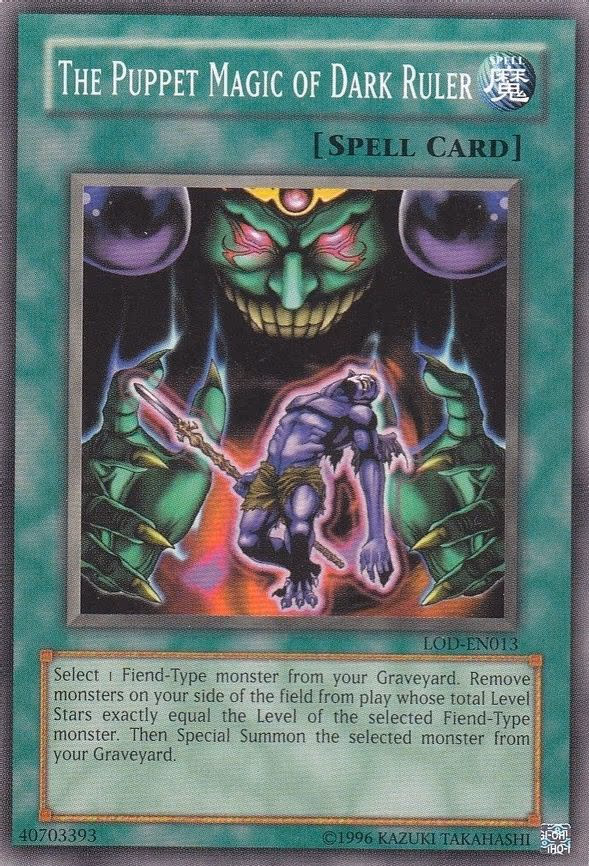 The Puppet Magic of Dark Ruler