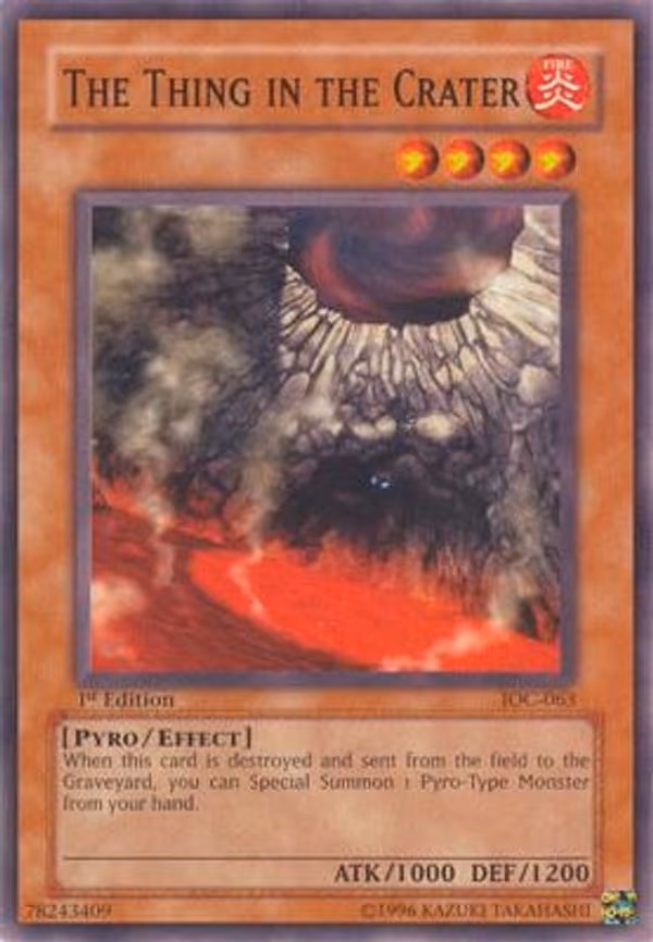 The Thing in the Crater
