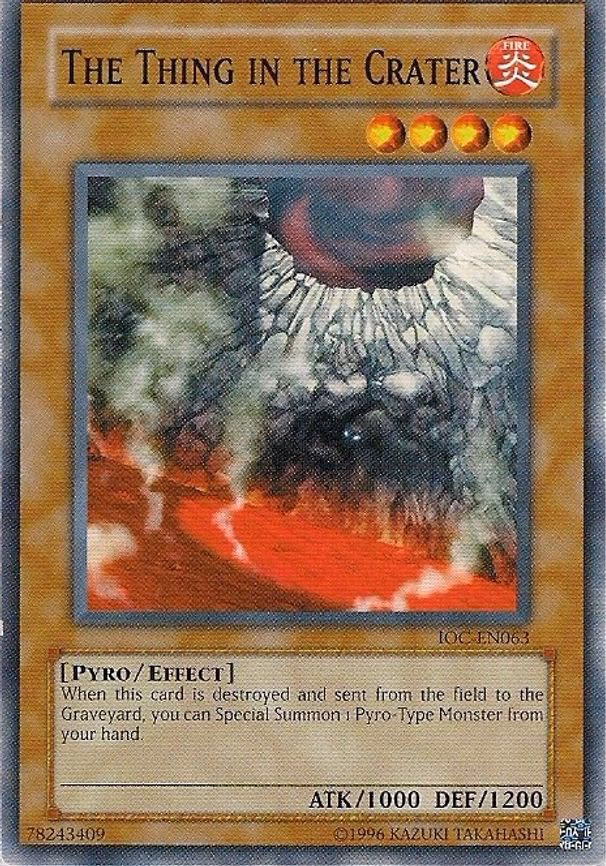 The Thing in the Crater