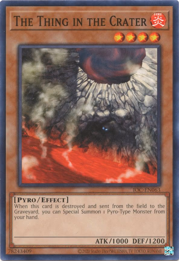 The Thing in the Crater